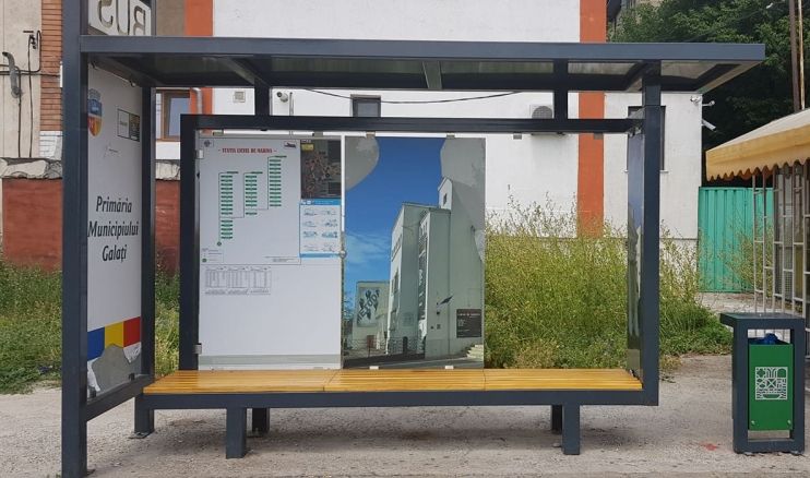 Adăposturile din staţiile gălăţene de autobuz vor fi extinse
