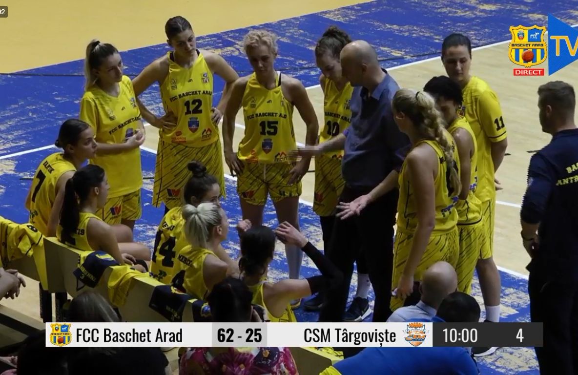 Baschetbaliştii gălăţeni, învinşi de CSO Voluntari