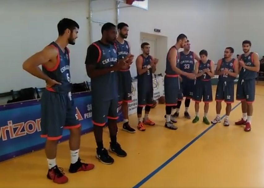 Echipa gălăţeană de baschet masculin a început sezonul cu victorie