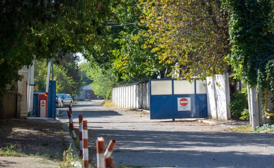 A început construcţia drumului prin curtea Poliţiei de Frontieră Galaţi