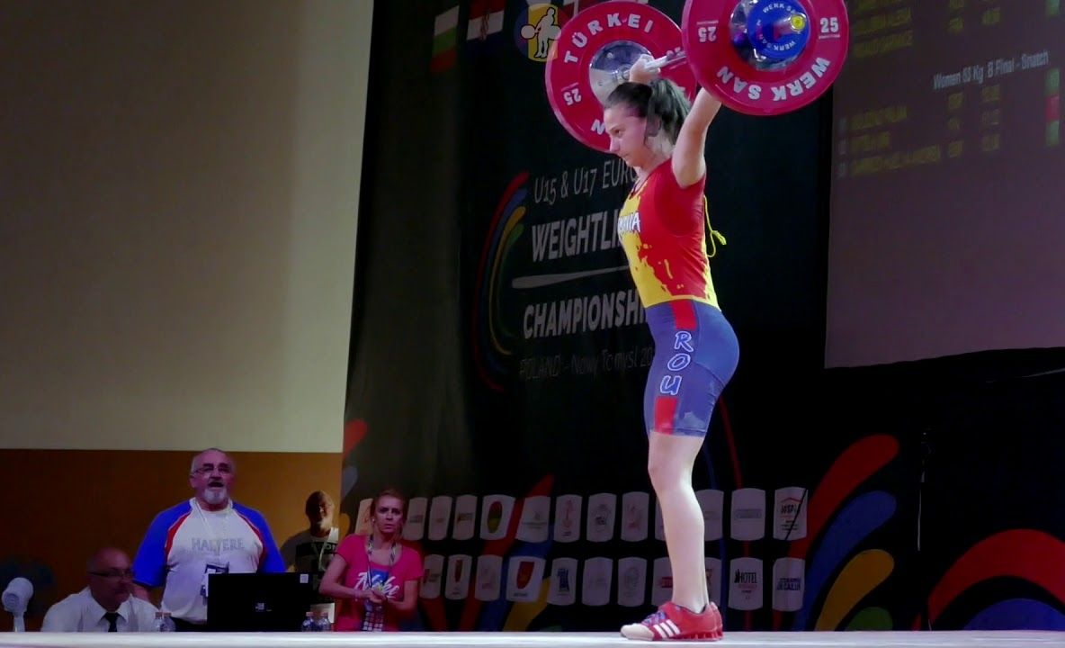 Gălăţeanca Andreea Penciu, aur și bronz la "Europenele" de haltere