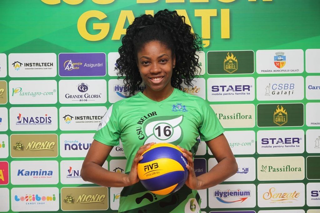 O braziliancă de 27 ani, ultima achiziţie a echipei de volei CSU Belor Galaţi
