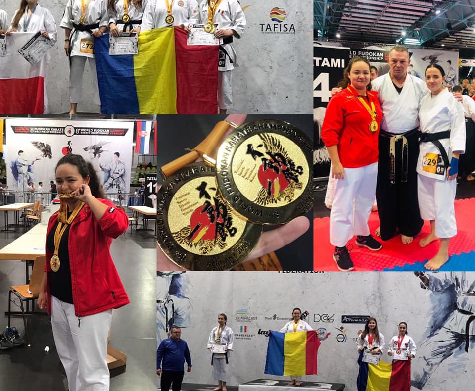 Campioană la karate, elevă la mate-info, Cristina Petcu vrea să fie poliţistă