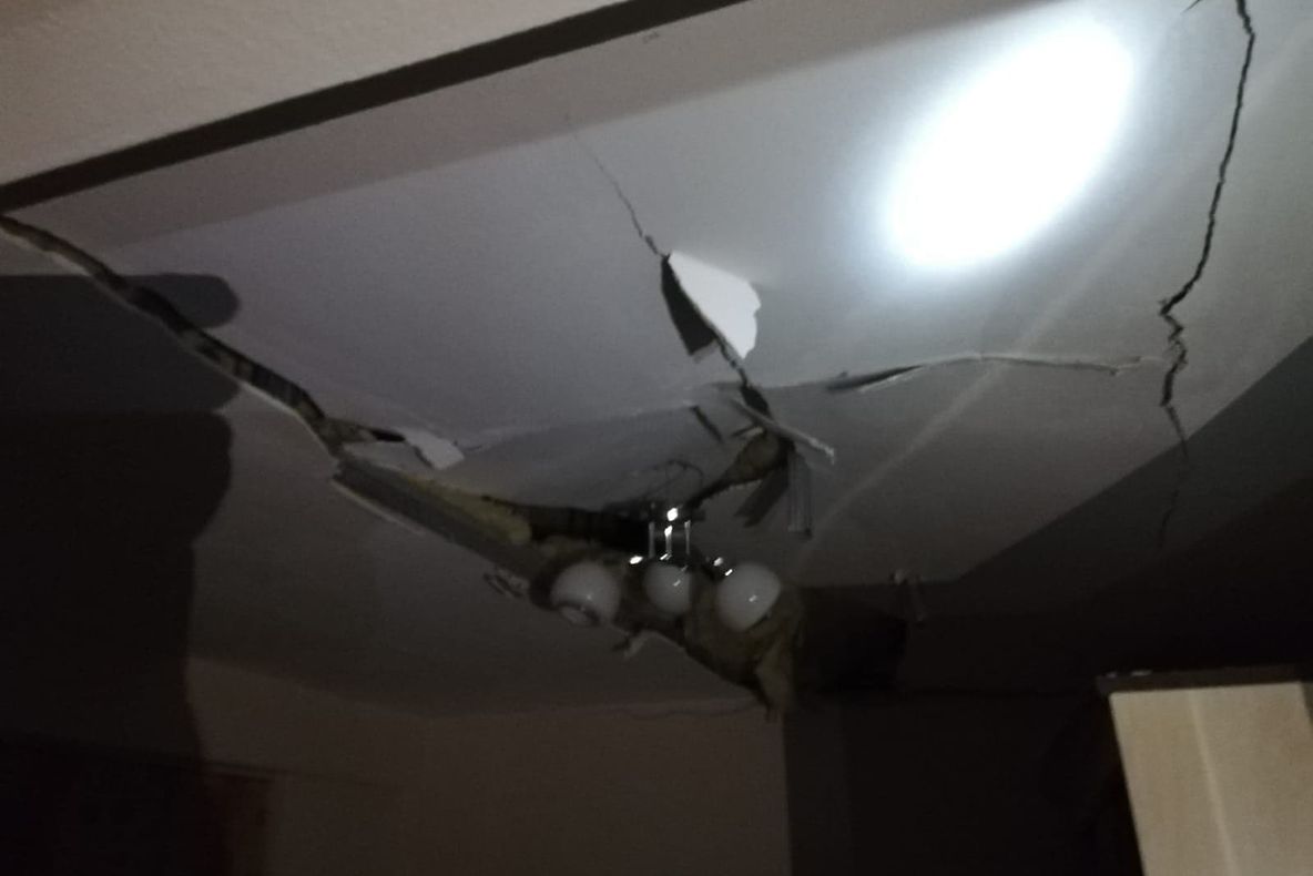 Explozia, provocată de folosirea unui aragaz pentru încălzirea casei