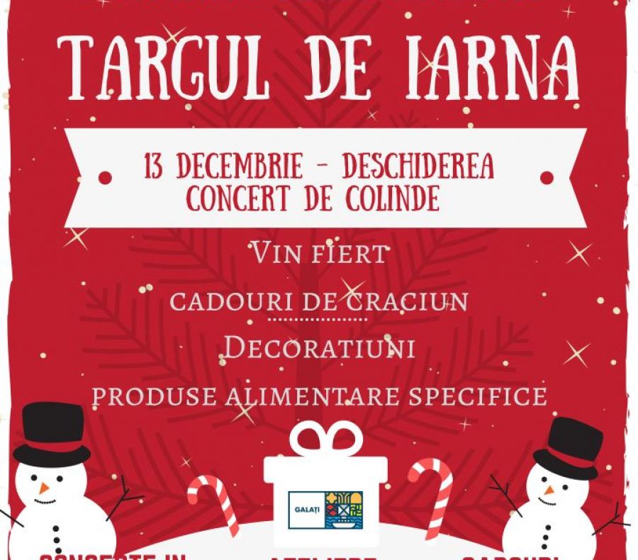 Târgul de Crăciun în Grădina Publică