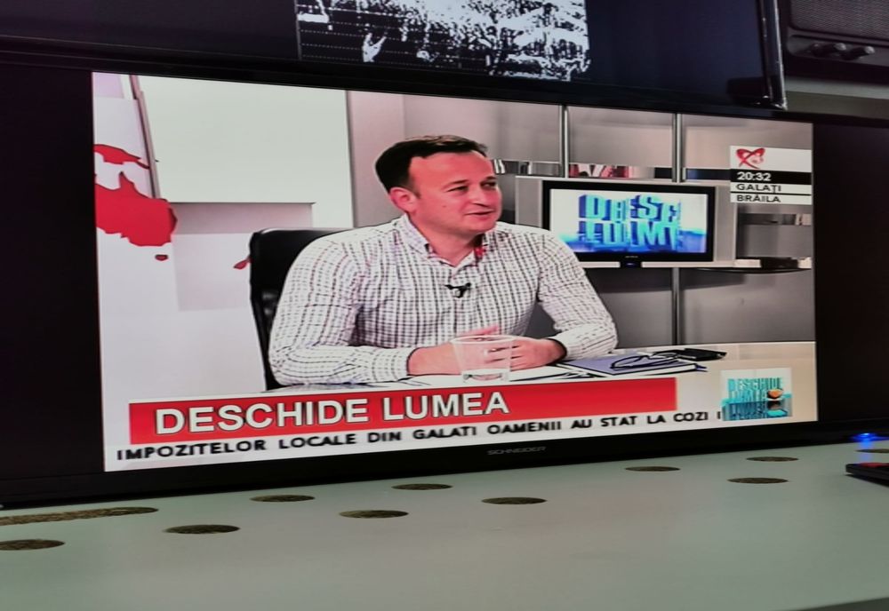 Gabriel Avrămescu, Prefectul județului Galați, la Deschide Lumea