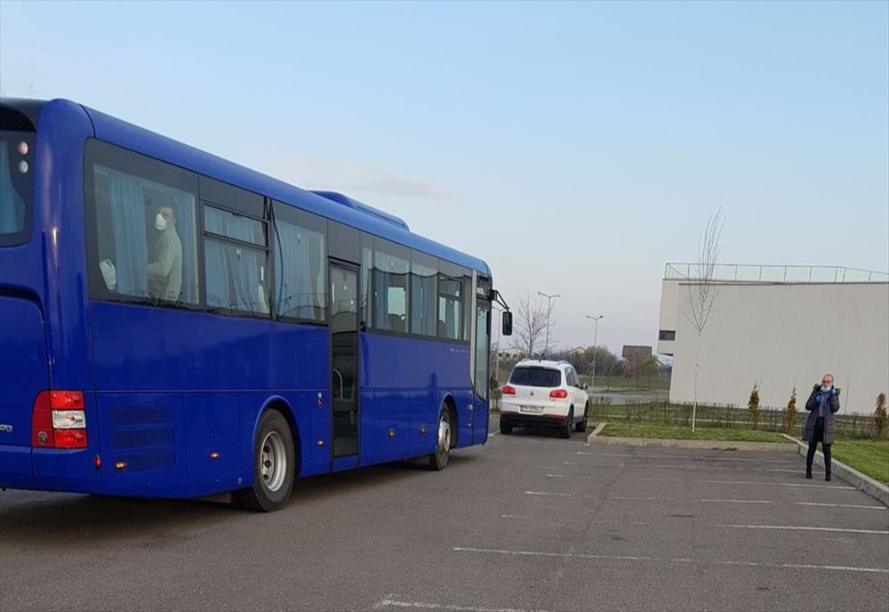 Comunicat IPJ Galați - Șofer ieșean strivit de autocar