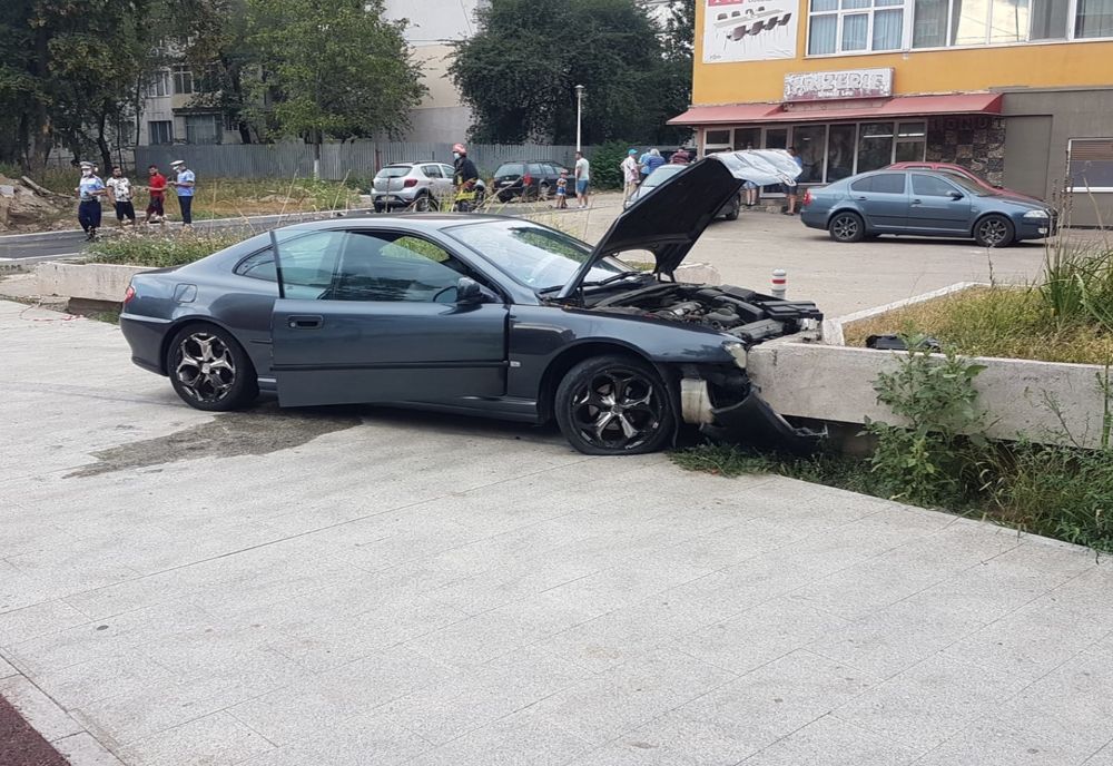 VIDEO - Accident la Ultimul leu - șoferul nu avea permis