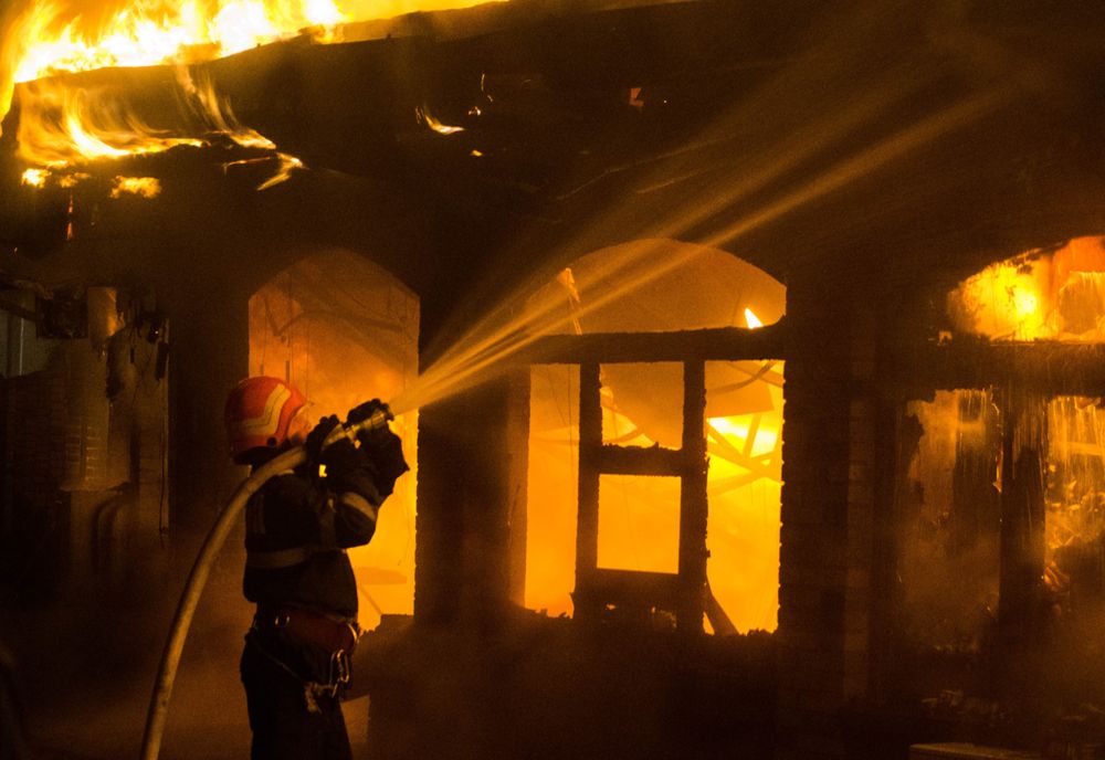 Incendiu duminică seara în Tecuci