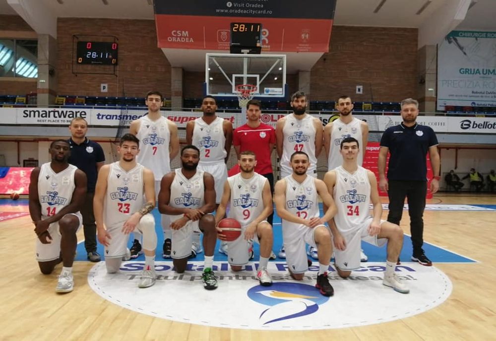 O victorie și două înfrângeri pentru CSM Galați la primul turneu al Ligii Naționale de Baschet Masculin