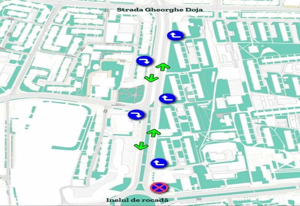 Comunicat al Primăriei Galați privind circulația pe Bulevardul Siderurgiștilor