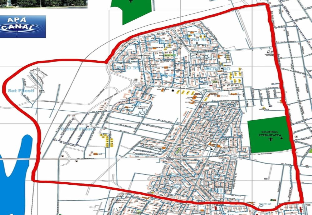 Lucrări de modernizare la stația  de Repompare Filești 