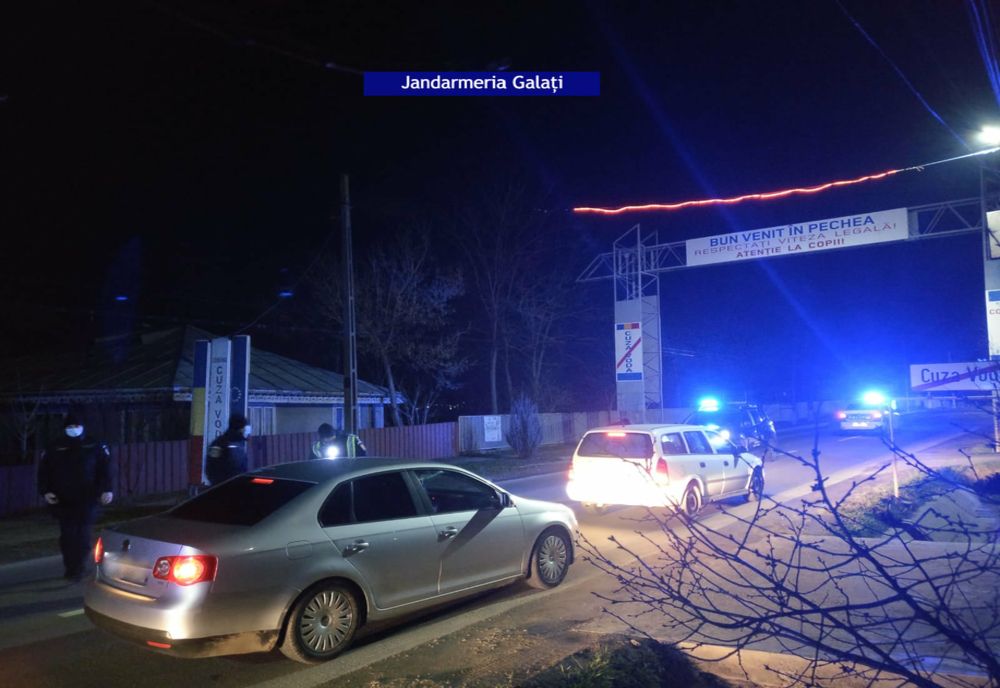 De sărbători, peste 350 de jandarmii gălăţeni s-au aflat în stradă