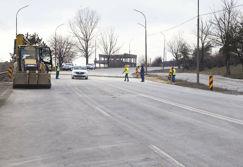 S-a reluat circulația în zona Tirighina, la ieșirea din Galați