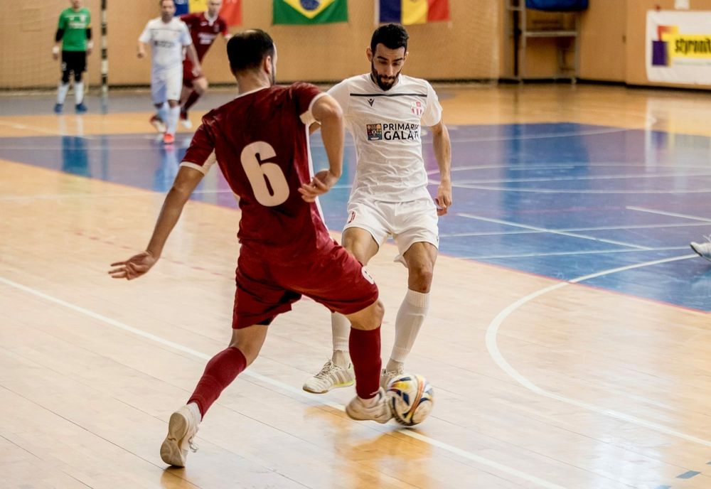 United a terminat la egalitate primul meci din turneul play-off al Ligii I la futsal