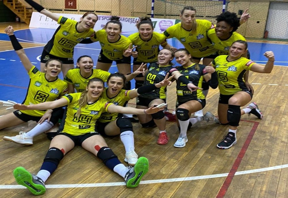 CSU Belor Galați eliminată în sferturile Cupei României la volei feminin