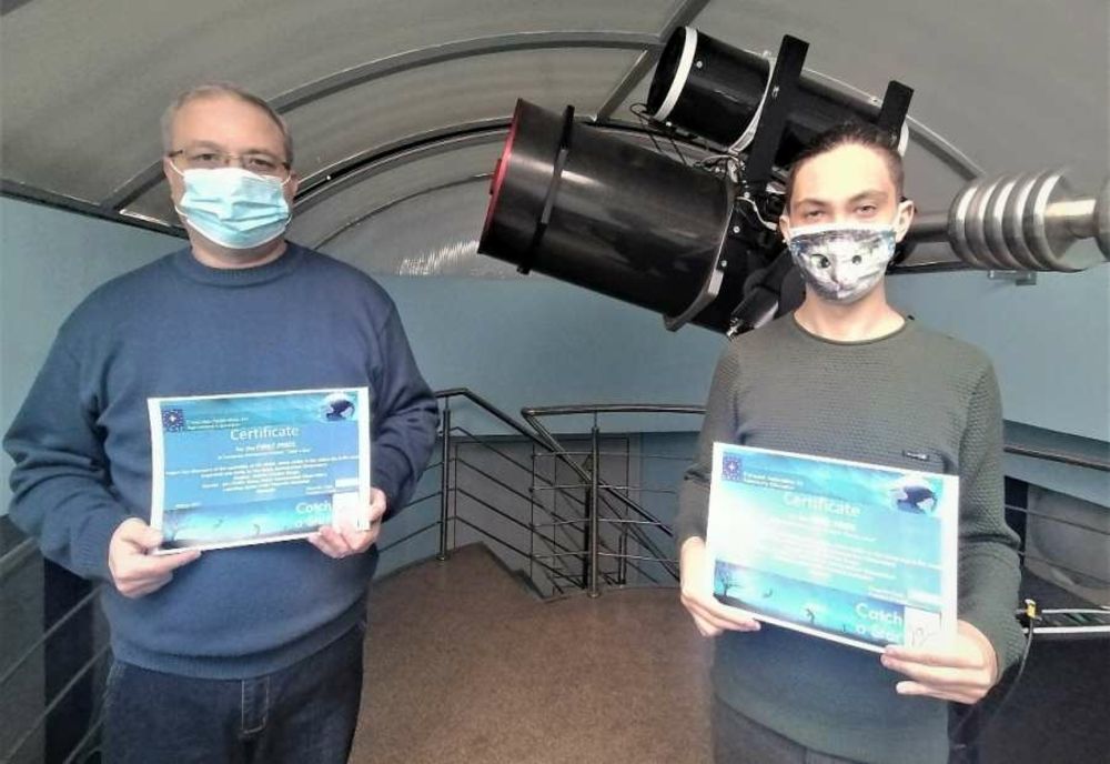 Elevul gălăţean Gabriel Cristian Neagu a câștigat concursul de astronomie pentru elevi, intitulat “Catch a Star”