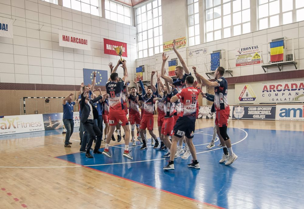 CSM Arcada Galaţi a câștigat și ultimul meci din acest sezon, cu CSA Steaua București