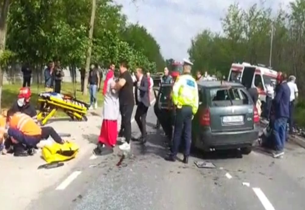 Accident cu 4 victime între localitățile Hanu Conachi și Liești