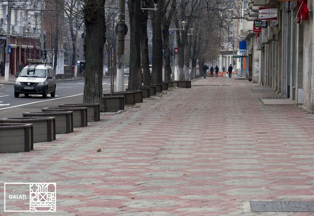 O porțiune din strada Domnească devine pietonală în weekend și sărbătorile legale