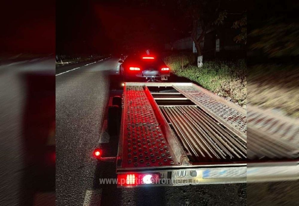 Gălăţean, la volanul unui ansamblu rutier, cu permis necorespunzător