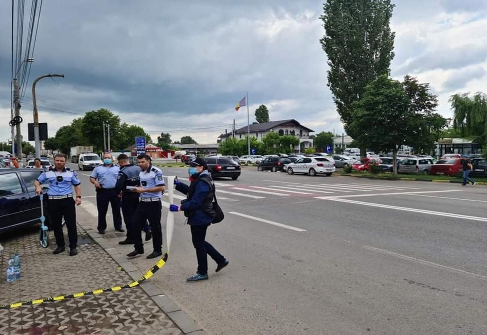 FOTO+VIDEO: Accident grav în zona industrială din municipiul Tecuci