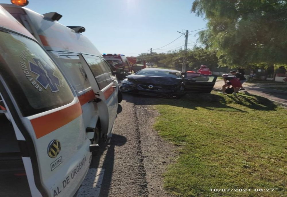 Accident rutier pe DJ 240, în comuna Negrilești