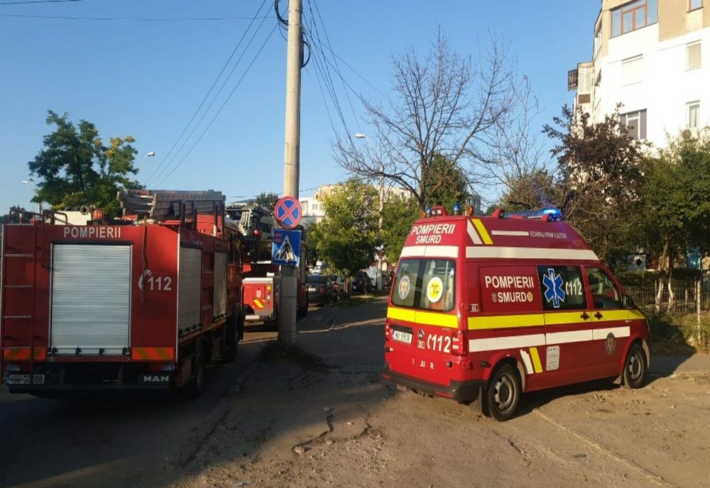 Două incendii sâmbătă în municipiul Galați