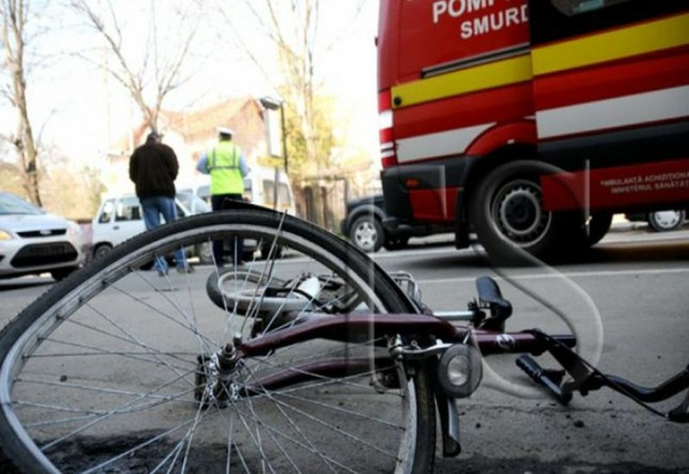 Biciclist accidentat la Vîrlezi