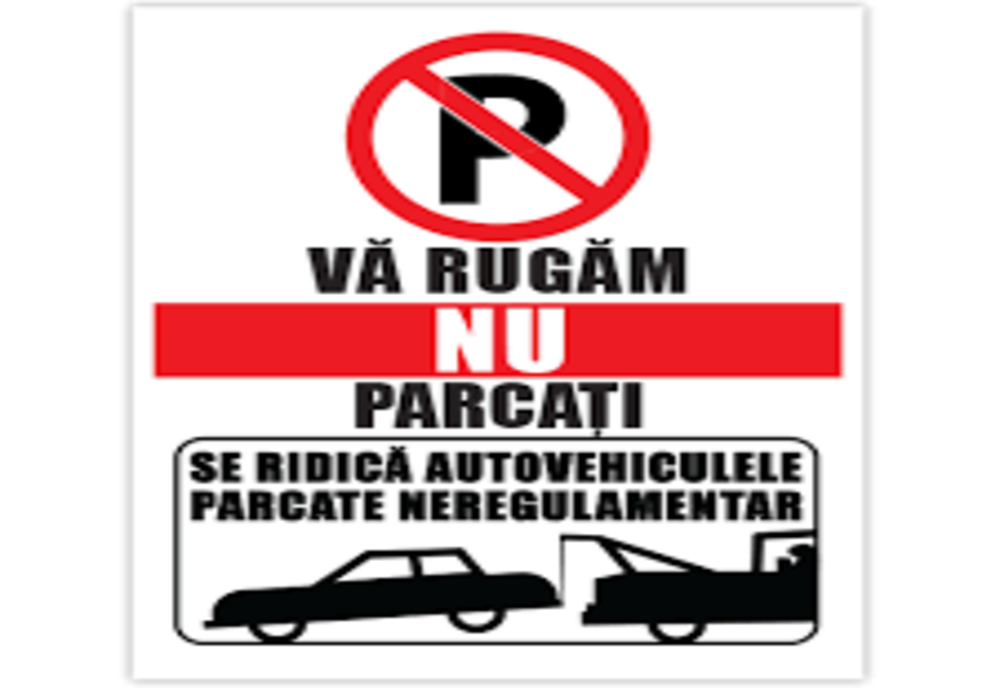Noile tarife pentru ridicarea autoturismelor parcate neregulamentar