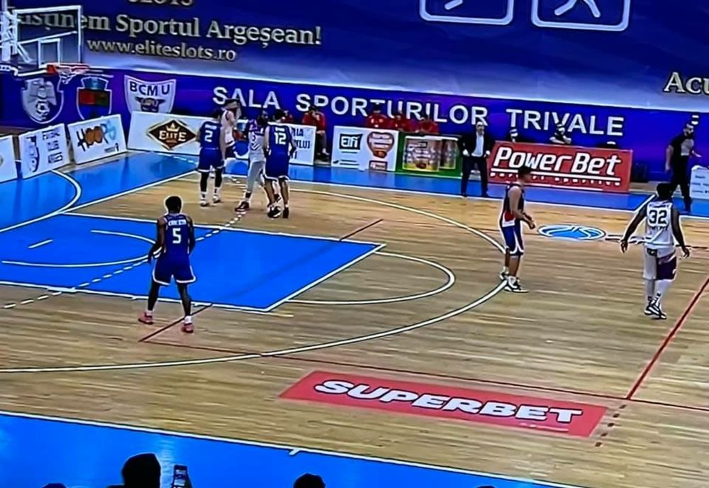 CSM Galați a eliminat BCM U FC Argeș Pitești din Cupa României la baschet