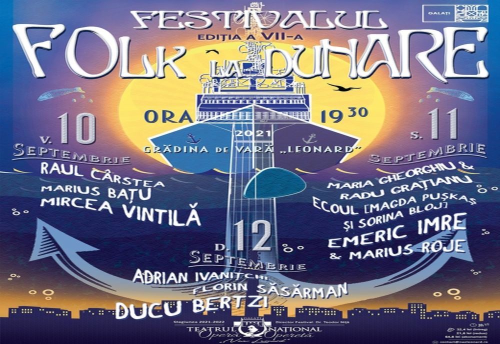 Festivalul „Folk la Dunăre” în acest weekend la Galați