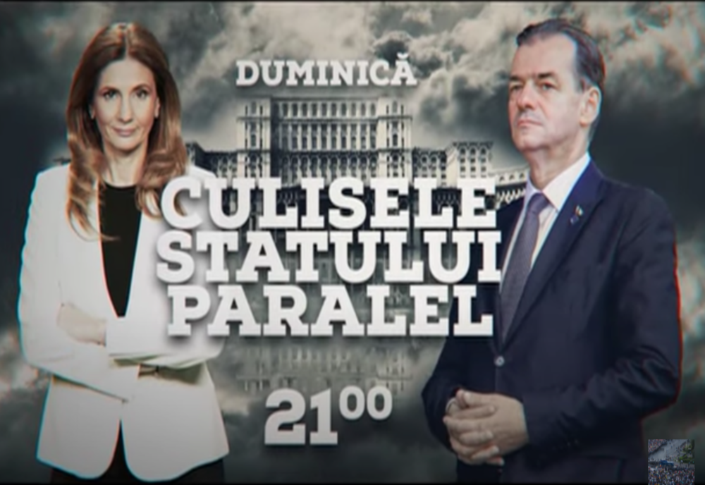 Culisele statului paralel - Ludovic Orban, dezvăluiri incendiare: de ce l-a protejat pe Klaus Iohannis - duminică, ora 21:00