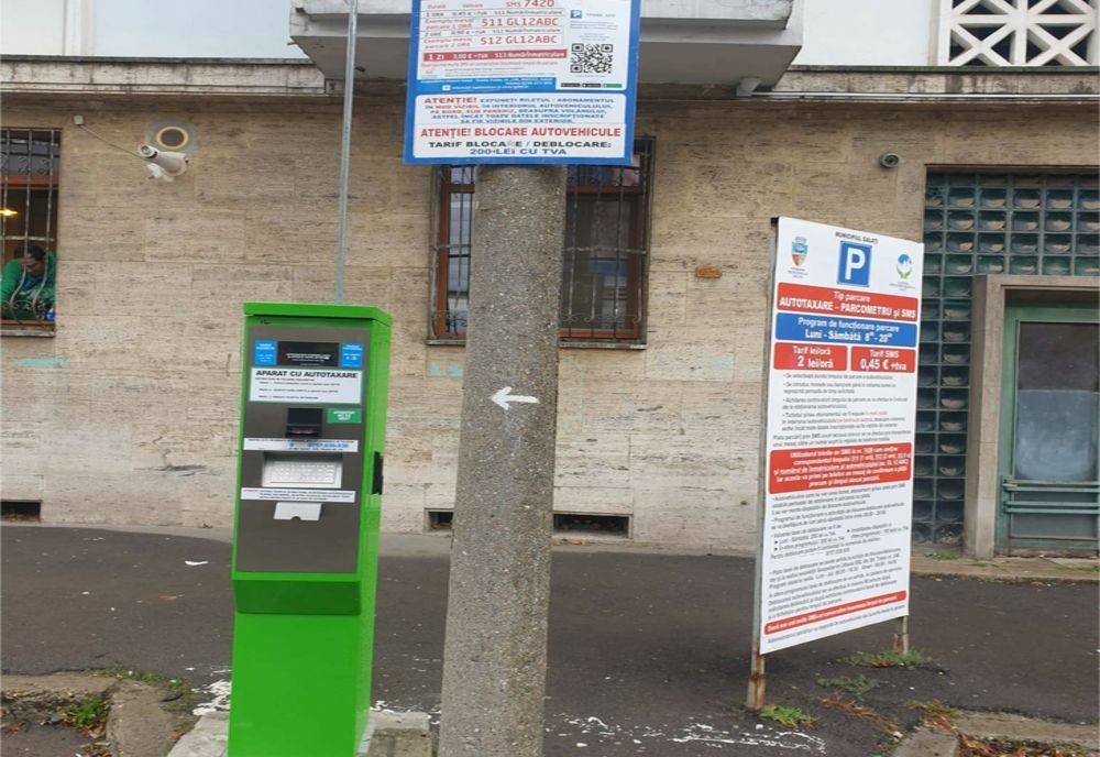 25 de parcomate noi instalate în diferite zone ale Galațiului