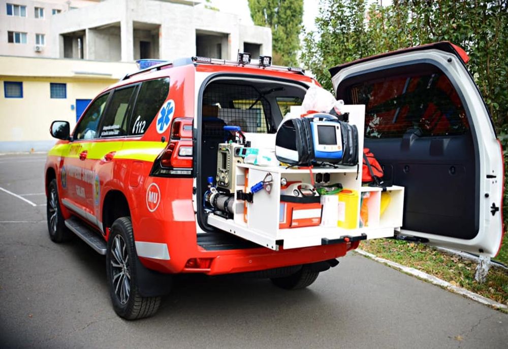 Autospecială nouă pentru medicii de la UPU-SMURD Galați