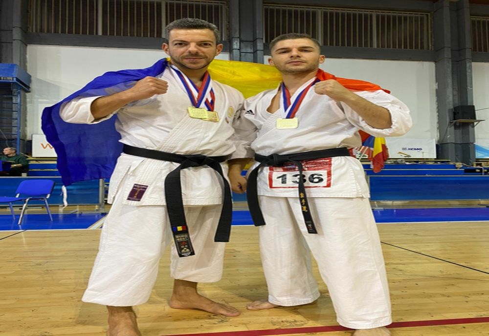 Polițiști gălățeni campioni europeni la karate tradițional