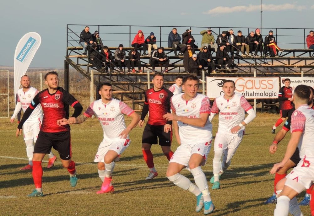 Sporting Liești a câștigat cu 2-1 meciul cu Dinamo Bacău