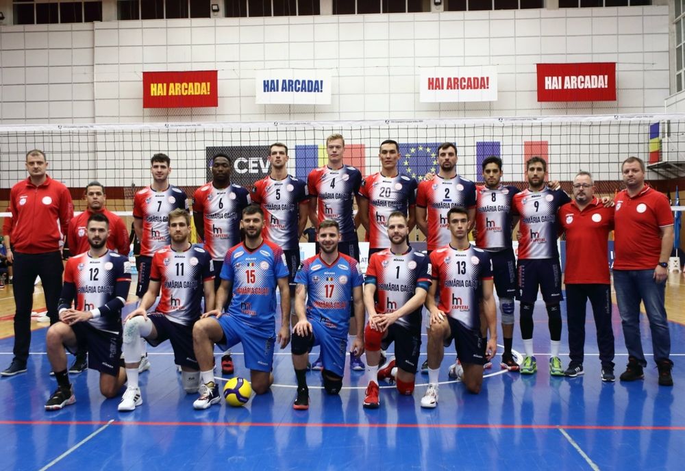 Victorie cu 3-0 pentru CSM Arcada Galați în fața francezilor de la  Chaumont VB 52