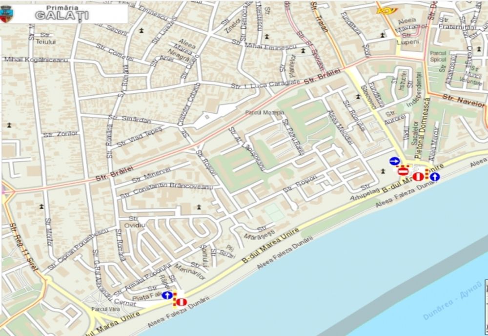 Trafic deviat  în dreptul Bisericii Sf. Precista, pentru buna desfăşurare a manifestărilor prilejuite de Sărbătoarea Bobotezei