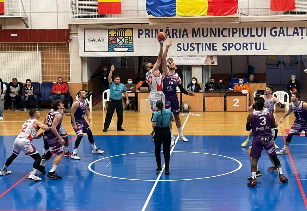 CSM Galați învinsă pe teren propriu de FC Argeș la 4 puncte diferență după ce în debutul ultimului sfert au fost conduși cu 28 de puncte