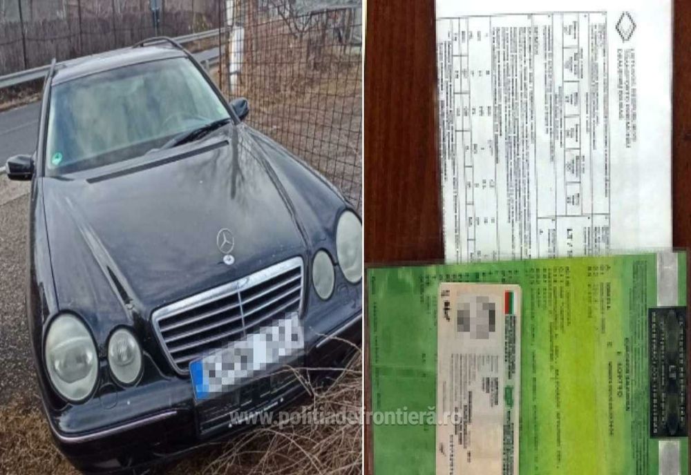 Asigurare falsă depistată la controlul de frontieră