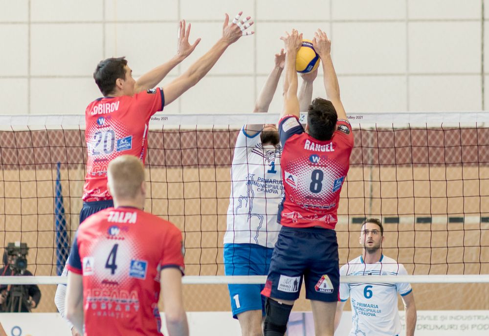 CSM Arcada Galați a câștigat cu 3-1 meciul de pe teren propriu cu SCMU Craiova