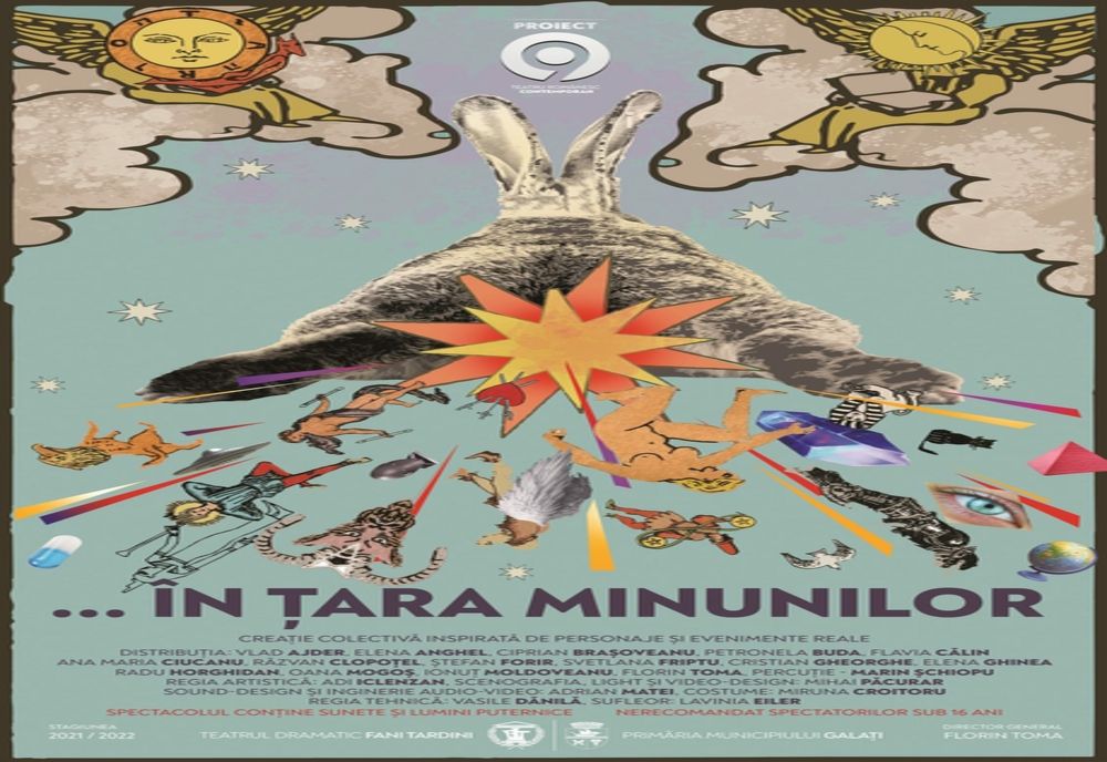 Teatrul Fani Tardini te invită ”... ÎN ȚARA MINUNILOR”