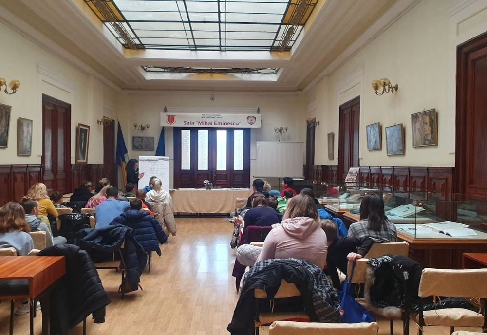 Cursuri de limba română pentru refugiaţii ucraineni, la Biblioteca „V.A. Urechia” 