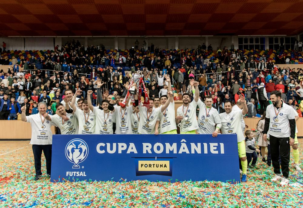United Galați a câștigat Cupa României la futsal