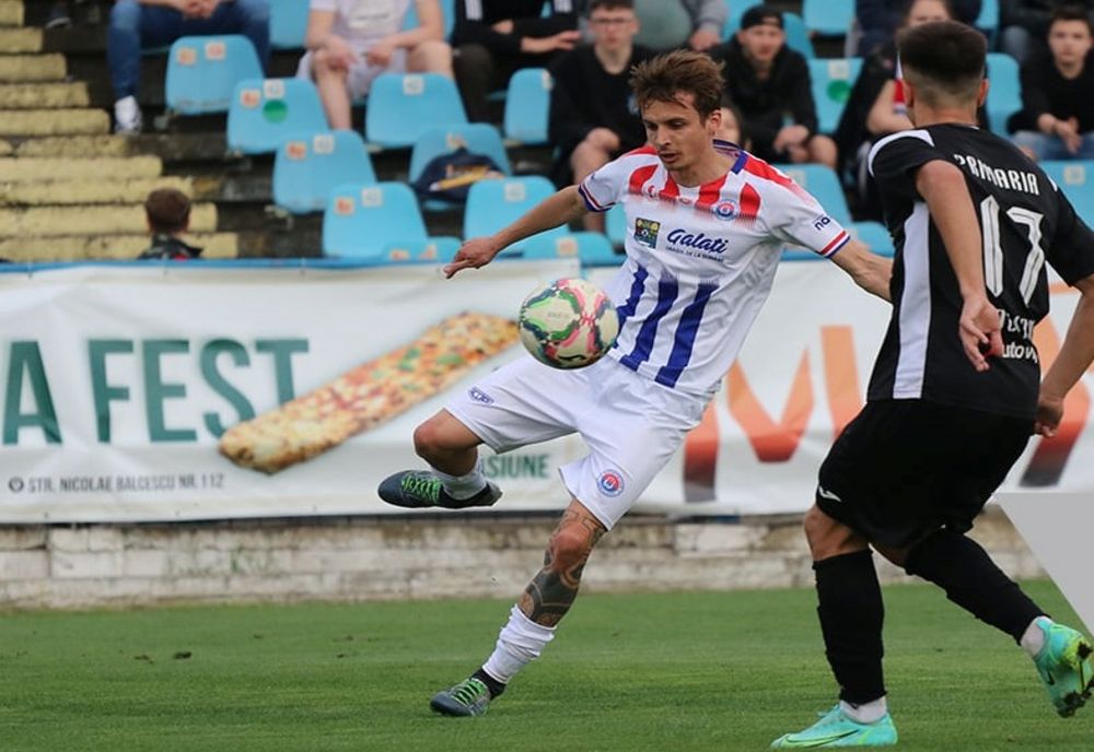 Oțelul Galați a câștigat cu 2-0 derby-ul cu CSM Focșani