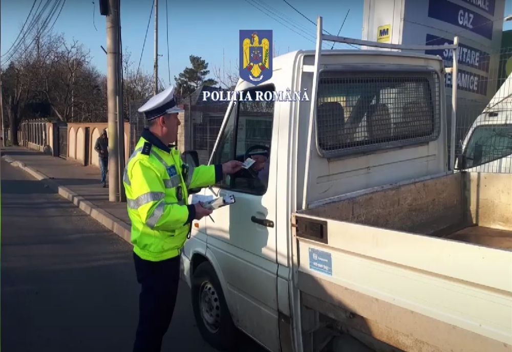 Acțiune a poliției rutiere în care au fost constatate 73 de contravenţii 