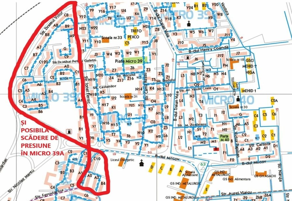 Oprire apă în intervalul 7 aprilie 2022, ora 08.00 – 8 aprilie 2022, ora 04.00