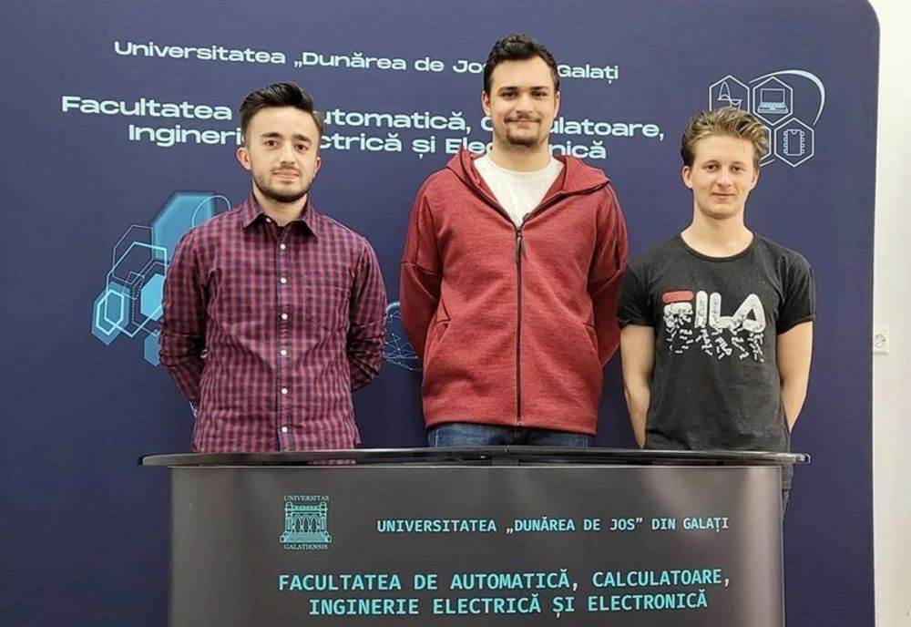 Premiu obținut de studenții de la FACIEE a Universității Dunărea de Jos Galați la un concurs în Republica Moldova