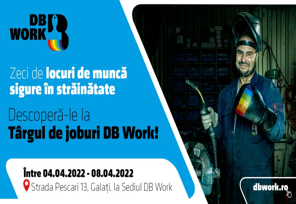 Târgul de joburi în străinătate DB Work din Galați
